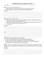 BAI KIỂM TRA HSG LỚP 2 MÔN TOÁN