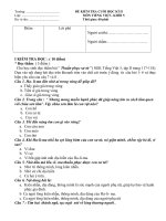 Đề Kiểm tra cuối Học kỳ II_Tiếng Việt lớp 5_1