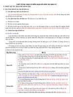 Một số lưu ý khi thiết kế ma trận và biên soạn đề kiểm tra