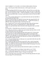 TRẮC NGHIỆM và câu hỏi LUẬT HÀNH CHÍNH