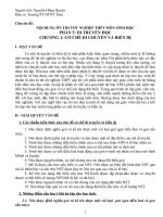 tài liệu ôn thi TN lớp 12 môn Sinh học