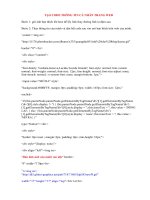 Code thông tin cá nhân (Ẩn/hiện)