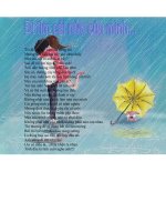 Bài thơ Đi tìm một nửa...