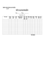 Sổ theo dõi thi đua