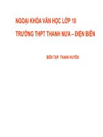 NGOẠI KHÓA NGỮ VĂN