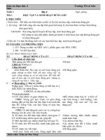 Giáo án đạo đức có kĩ năng sống - Lớp 2