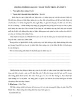 Chương trình giao lưu toán tuổi thơ.