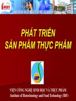 chiến lược đổi mới và phát triển sản phẩm