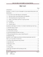 Báo cáo thực tập nghiệp vụ tại công ty cổ phần thương mại Việt Nga