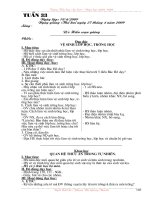 Giáo an lop 4 tuan 33, 34, 35