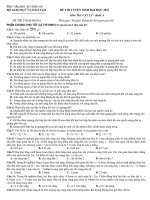 Lý Luyện thi ĐH 2011 số 1