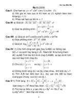 Bo de ON thi DH 5,6,7,8