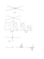 bộ hình vẽ toán 7