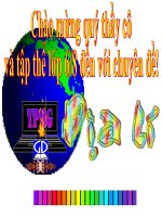 Bài 24. Biển và Đại Dương (Chuyên đề và Kết nối với Internet)