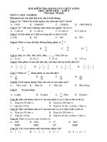 Đề KSCL Học sinh giỏi lớp 5