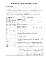 Hướng dẫn ôn TN THPT 2011 (Chi tiết 6 tuần)