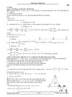 ÔN THI HSG LÝ LỚP 11 PHẦN ĐIỆN TÍCH