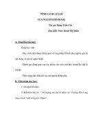 TÌNH CẢNH CỦA NGƯỜI CHINH PHỤ