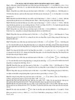 Ứng dụng chuyển động tròn cho điện xoay chiều