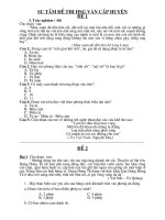 De thi HSG van cap huyen