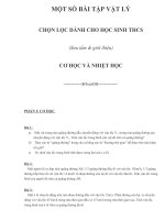 tuyen tap cac bai nhiet va co lop 8