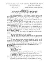 Kế hoạch cuộc thi TPT đội năm 2011