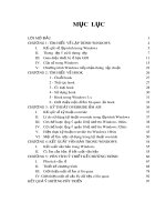 Đồ án nghiên cứu các phương pháp nhận dạng từ dưới cursor mouse trên Desktop Windows