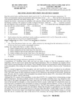 ĐỀ THI HKII ANH 12