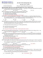 Lý Luyện thi ĐH 2011 số 4