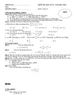 kiểm tra toán 8- HK II