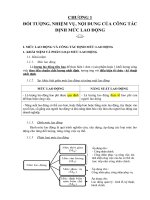 bài giảng môn Định mức lao động