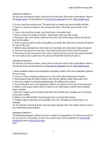 subject-verb agreement