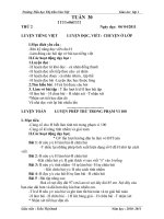 GIAO ÁN LỚP 1- TUẦN 30(OANH -CHIỀU)