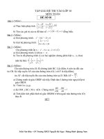 21 ĐỀ LUYÊN VÀO 10 CÓ ĐÁP ÁN