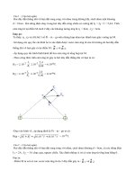 BÀI TẬP VẬT LÝ ÔN THI HSG CÓ ĐÁP ÁN