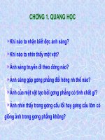 Giáo án bồi dưỡng thao giảng vật lý 7 Bài Nhận biết ánh sáng và nguồn sáng (12)