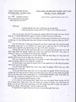 Hướng dẫn xét tốt nghiệp THCS năm học 2010-2011