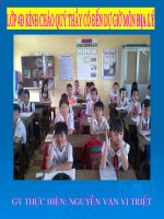 Bài 30 Thành Phố Huế