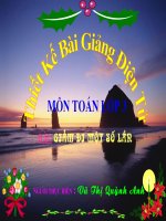 Giảm  đi một số lần