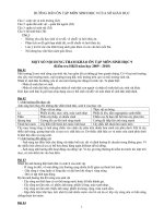 Đề cương ôn tạp HKII sinh 9