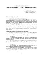 PP viết sáng kiến kinh nghiệm