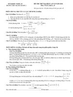 ĐE ĐA THI THU ĐH THANH CHUONG I L2