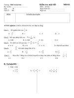 đề ktra tiết 93 số 6( đề 1)