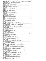 Ôn Tập Tiếng Anh 9