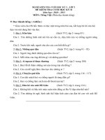 BỘ ĐỀ KT CUỐI HK2 - LỚP 2