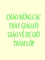 tiết 14 ; Ôn tập chương 1