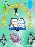 LT&C lớp 5: Mở rộng vốn từ truyền thống bài thi GV cấp tỉnh