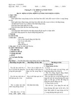 giáo an vật lí lớp 10 kì II +ôn tập