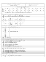 kiem tra 1 tiet lan 4 hoa 10