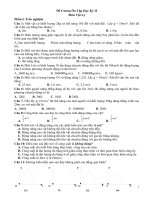 De cuong on tap hoc ky 2 lop 10.2011